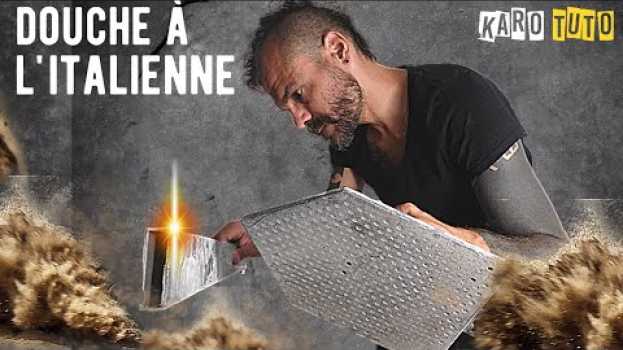 Видео 💥FAIRE UNE DOUCHE À L'ITALIENNE MAÇONNÉE DE PLEIN-PIED💥 на русском