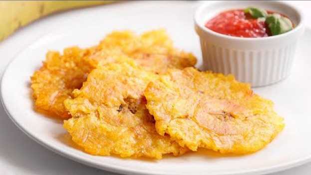 Video Patacones o Tostones de Plátano Frito muy Crujientes | Sólo 3 Ingredientes! su italiano