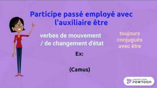 Video Les règles d'accord du participe passé em português