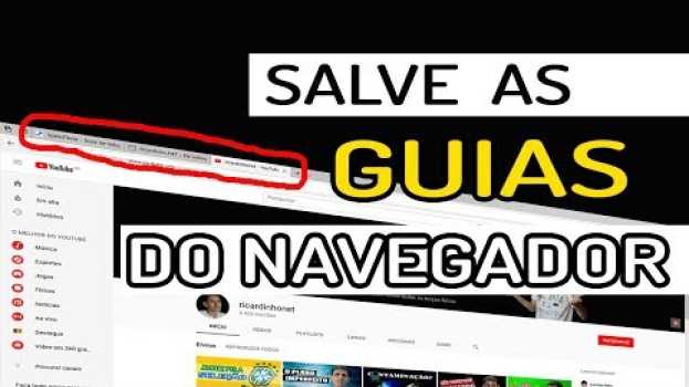 Video NÃO PERCA AS ABAS ABERTAS NO NAVEGADOR en español