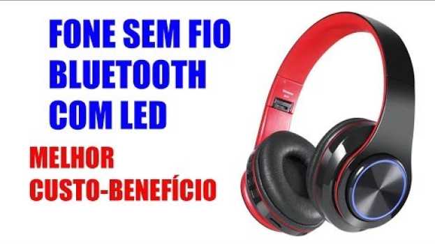 Video FONE DE OUVIDO BLUETOOTH WIRELESS SEM FIO COM LED - MELHOR CUSTO BENEFÍCIO   türkçe