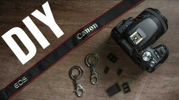 Video Engate rápido para alça de DSLR | DIY   türkçe