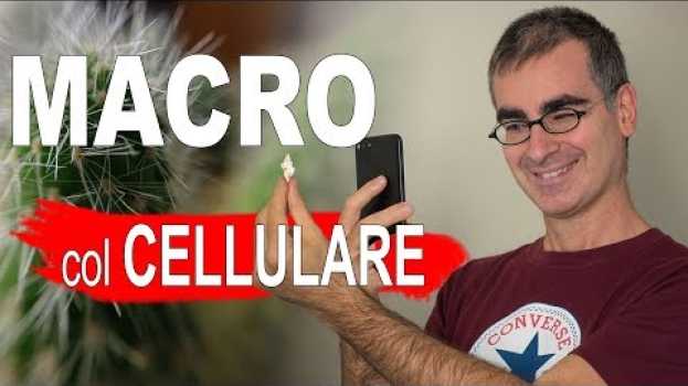 Video Foto Macro col Cellulare: come fare Foto BELLE anche senza Lenti Macro per Smartphone   türkçe