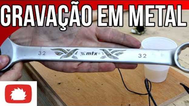 Video Como fazer Gravação em metal em casa #DIY | Na oficina S04E16   türkçe