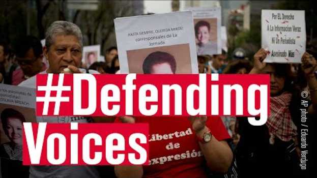 Video Defending Voices Program for the Safety of Journalists in English