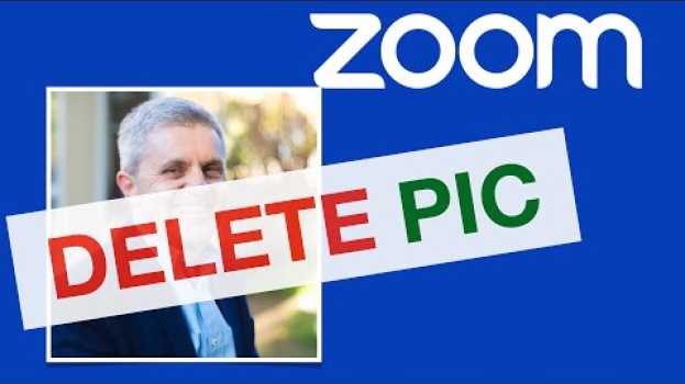 Video How to Delete Profile Pic in Zoom | Only on desktop en español
