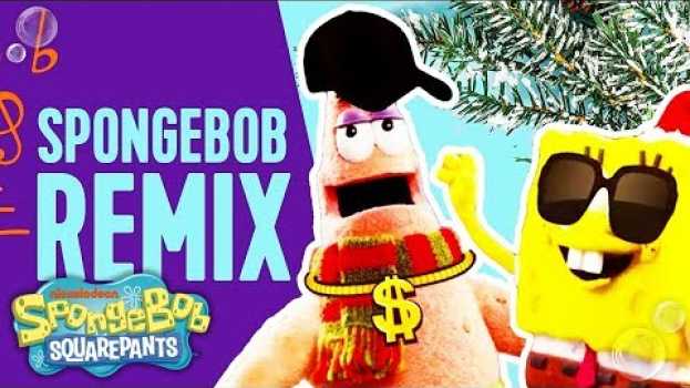 Video ‘Santa Has His Eyes On Me’  🎅 Remix | SpongeBob en español