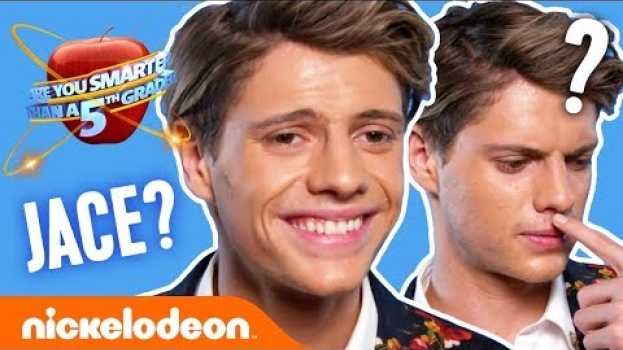 Video Is Jace Norman Smarter Than A 5th Grader?! 🍎 Ft. Brent Rivera, Lana Condor & MORE! | Nick em português