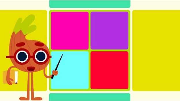 Video La cipollina intelligente - Il quadrato in English