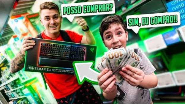 Video meu irmãozinho usou todo o dinheiro que tinha e disse sim pra tudo na best buy! auf Deutsch