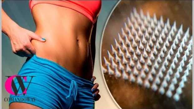 Video Se desarrollo parche con micro agujas❤ para perder peso  hasta 20% menos de grasa en un DIA😱 in English