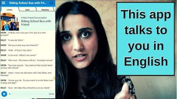 Video This free app is brilliant to practice English speaking when you're alone -helps you kill hesitation en español