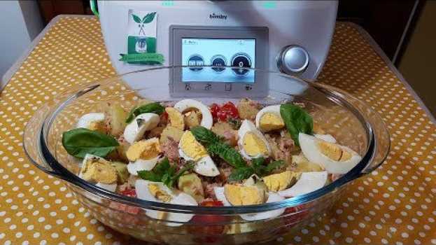 Video Insalata di tonno uova patate e zucchine per bimby TM6 TM5 TM31 em português