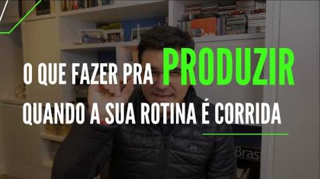 Video Como produzir mais na Drogaria mesmo quando você estiver muito ocupado com a rotina | INÁCIO LOUVAIN in English