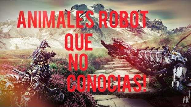 Video TOP 5 - Robots Animales Que No Conocías Hasta Ahora! em português