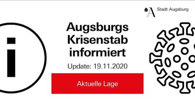 Video #9 Augsburgs Krisenstab informiert | Aktuelle Lage en français