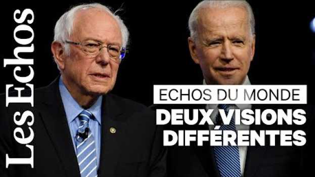 Video Joe Biden et Bernie Sanders, deux visions radicalement différentes pour battre Donald Trump em português