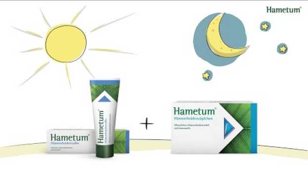 Video Hametum® Erklärvideo: Was sind Hämorrhoiden? Was kann man dagegen tun? in English