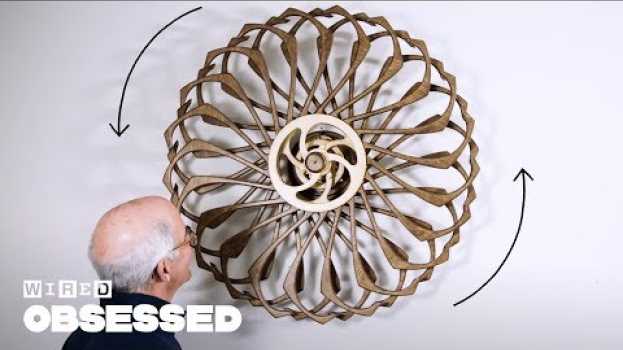 Video How This Guy Builds Mesmerizing Kinetic Sculptures | Obsessed | WIRED em português