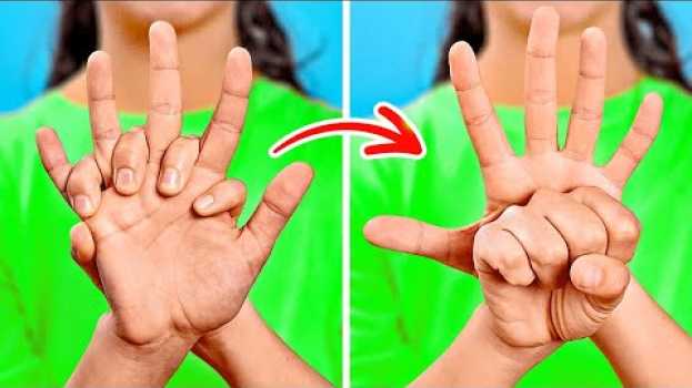 Video IMPOSSIBLE MAGIC BODY TRICKS REVEALED || 99% OF PEOPLE FAIL! Best TikTok Tricks by 123 GO! CHALLENGE po polsku