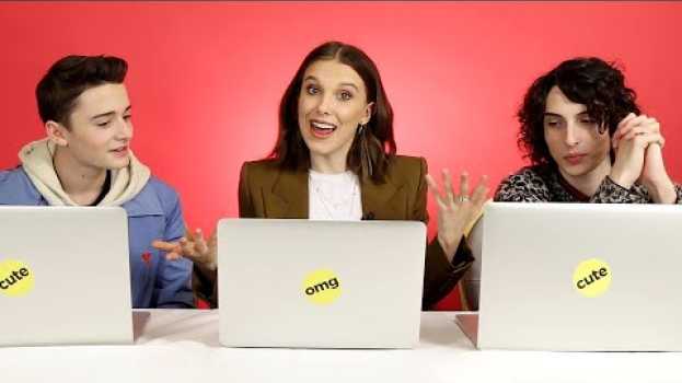 Video The "Stranger Things" Cast Finds Out Which Characters They Really Are   türkçe