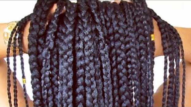 Video 💜  PASO A PASO Yo misma me hago las Trenzas africanas in English