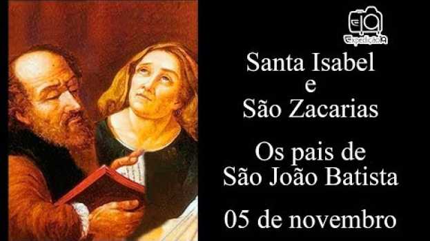 Video História de Santa Isabel e São Zacarias (século I) - Os pais de São João Batista en español