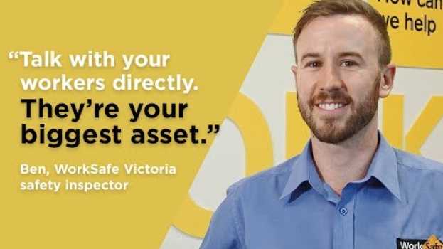 Video Top tips for doing a safety inspection in your workplace en français
