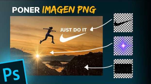 Video ?como PONER una IMAGEN PNG  en PHOTOSHOP 2020 // imagen png en photoshop?   türkçe