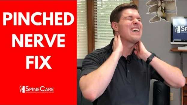 Видео How to FIX a Pinched Nerve in Your Neck | RELIEF IN SECONDS! на русском