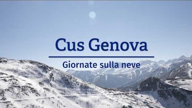 Video Giornate sulla neve del CUS Genova   türkçe