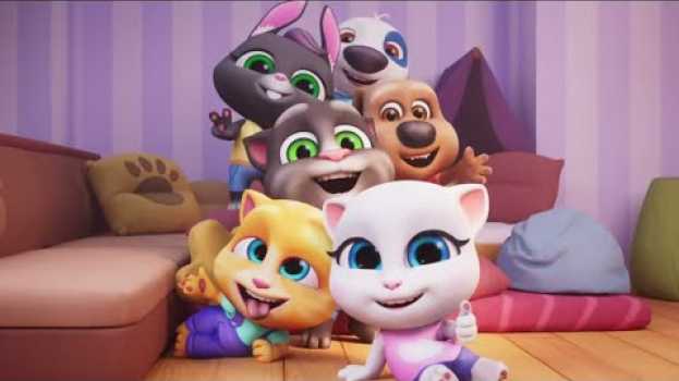 Video EXCLUSIVE PREVIEW: My Talking Tom Friends (NEW GAME) po polsku