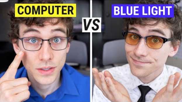 Video Computer Glasses VS Blue Light Glasses (Which Do You Need?) po polsku