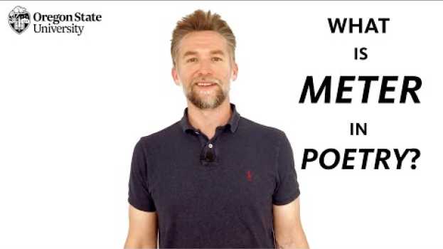 Video "What is Meter in Poetry?": A Literary Guide for English Students and Teachers su italiano
