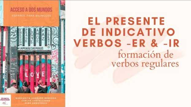 Video Presente verbos  -er &  -ir su italiano