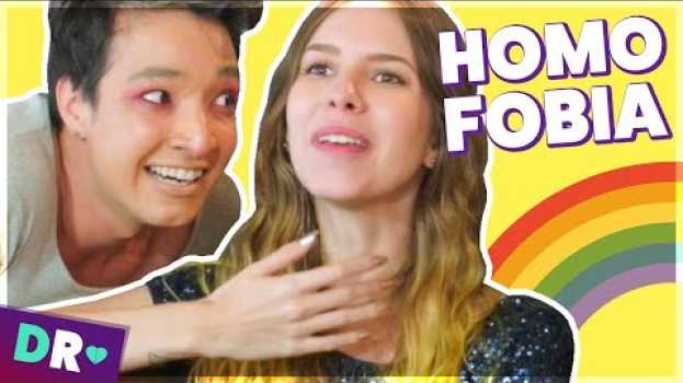 Video HOMOFOBIA: COMO SERIA SE FOSSE UMA PESSOA 🌈 Coisas da vida de quem sofre preconceito 😔 su italiano