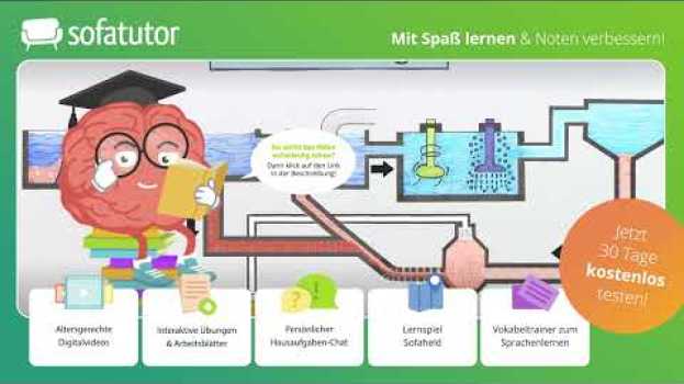 Video Aufbau und Funktion einer Kläranlage – einfach erklärt in English