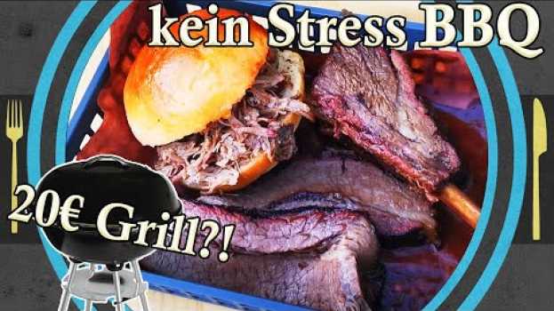 Video BBQ mit einem 20€ Grill?! BBQ einfach selber machen - Anleitung in English