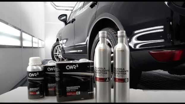 Video Car Wrapping - CWR3 La prima Pellicola protettiva per auto, personalizzabile all'acqua. em português
