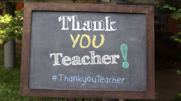 Video Thank you Teacher su italiano