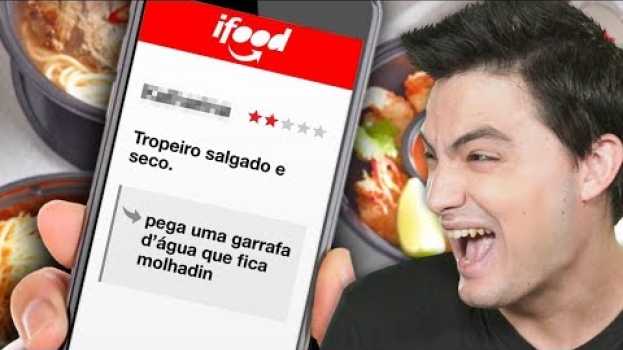 Video CONVERSAS DE IFOOD MAIS ENGRAÇADAS! [+10]   türkçe