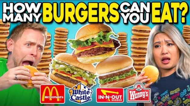 Video How Many Burgers Can You Eat? | People Vs. Food   türkçe