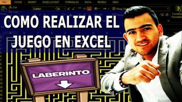 Video 😱🕹 Como realizar o hacer el JUEGO de LABERTINTO en excel PASO A PASO - [JUEGOS en Excel] em português