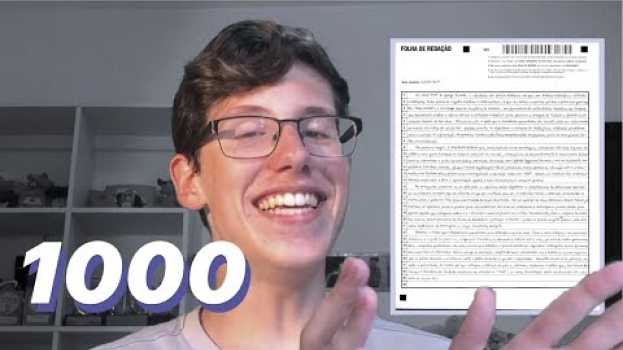 Video LENDO MINHA REDAÇÃO NOTA 1000 NO ENEM 2018 | Lucas Felpi in English