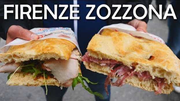 Video STREET FOOD a FIRENZE, tra lampredotti, trippe e porchette en français