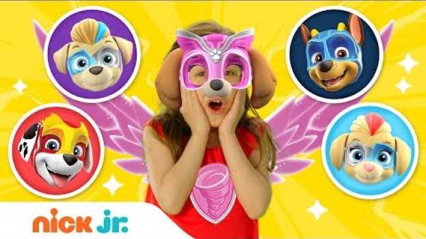 Video Mighty Twins Reveal! & Play Dress Up 🐶 With PAW Patrol!  | Jr. Dress Up Ep. 7 | Nick Jr. en español