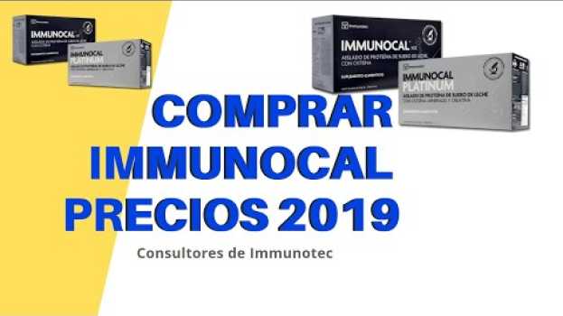 Video COMO COMPAR IMMUNOCAL, PRECIOS IMMUNOCAL PLATINUM ¿Immunocal donde lo venden?   türkçe