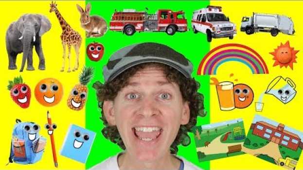 Video My First 100 Words in English Chant Step 2 | Numbers, Colors, Animals | Learn English Kids   türkçe