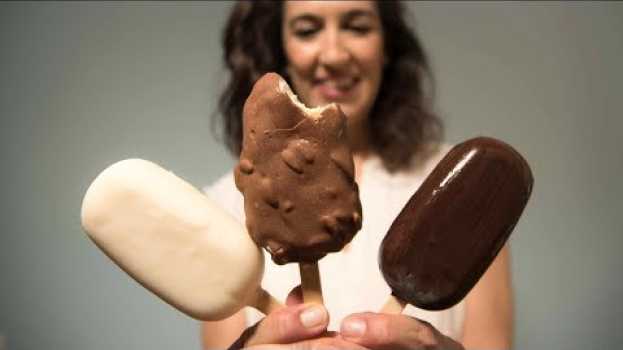 Video Como fazer gelados (sorvetes) Magnum em casa - sem maquina para gelados (sorvete) en español