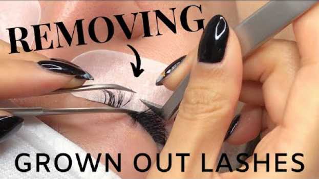 Video How To Get Individual Lashes Off (Without Remover!) po polsku
